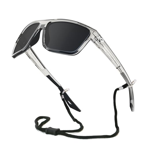 TOREGE Nautilus Wraparound Polarized Sunglasses