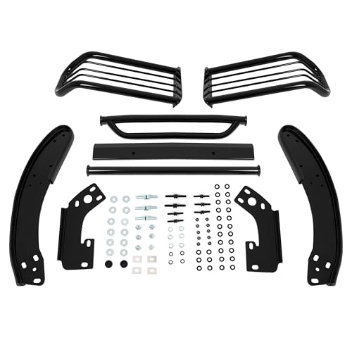 image for HECASA Front Bumper Protector Brush Grille Guard Compatible with Nissa