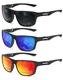 KALIYADI Polarized Sunglasses Men Sports-Sunglasses: Classic Sun Glasses for Driving, Fishing for...