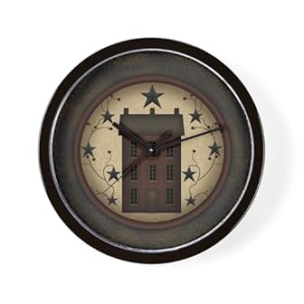 Primitive Star Wall Clocks photo Primitive Star Wall Clocks