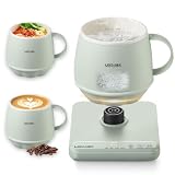 Klein Desktop Wasserkocher 400ml, 4H Warmhalten Heißgetränke Wärmer