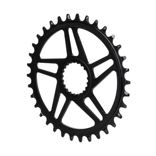 Image of Wolf Tooth: DM Chainring for Shimano Crank for 12 spd HG Chain 34t Boost - Black - 34t