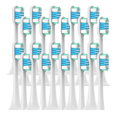 20/50��������p�u���V�w??�b�h�A�݊���������܂��V���I�~ T300/T500/T700�d�����u���V�m�Y���Ή�(20WhiteGreenBlue)