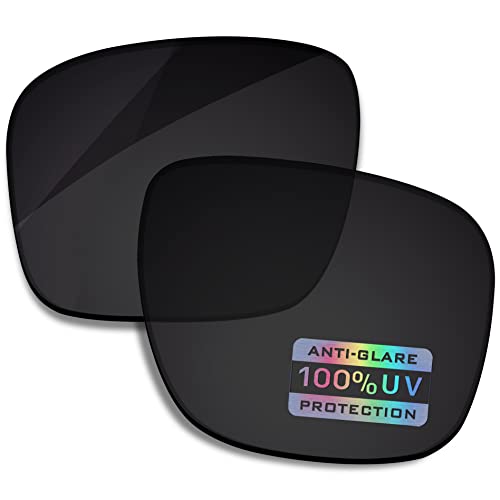 Image of Bowyer POLARIZED Replacement Lenses for Arnette Swindle AN4218 57mm Sunglasses - Black