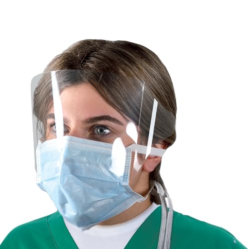 Maskop mit umlaufendem Visier - Schnürsenkel