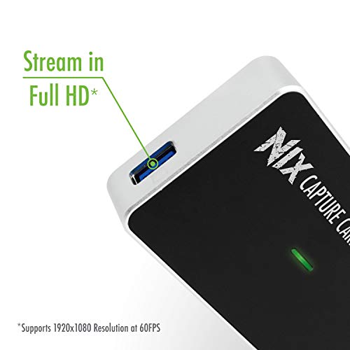 image for Plugable Performance NIX Video Game Capture Card 1080P 60FPS, USB C & 