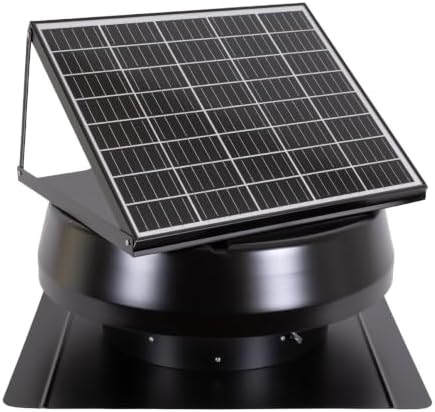 iLIVING HYBRID Ready Smart Thermostat Solar Roof Attic Exhaust Fa...