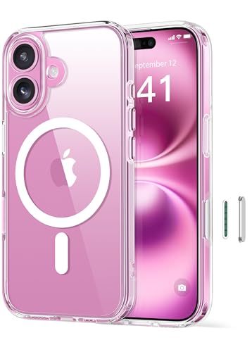 GolbinBox for iPhone 16 Case Compatible with MagSafe, Clear