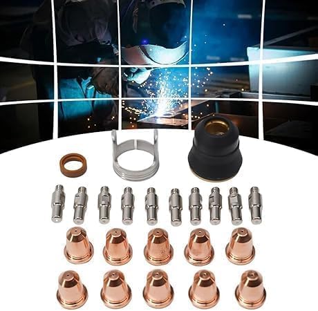 Nozzle Tip Electrode 23PK Kit Fit Fit Forney Easy Weld 20 P 251,20P Plasma Cutter