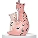 Lambs & Ivy Enchanted Safari Pink Leopard Lamp with Shade & Bulb