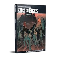 Renegade Game Studios REN00835 Deluxe Kids On Bikes RPG Core Rulebook 0999854801 Book Cover