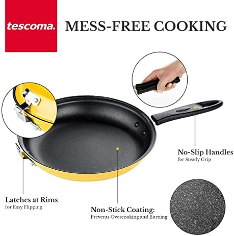 Tescoma Dwustronna patelnia Ø 26 cm Presto, różne 45 x 26,5 x 7,3 cm