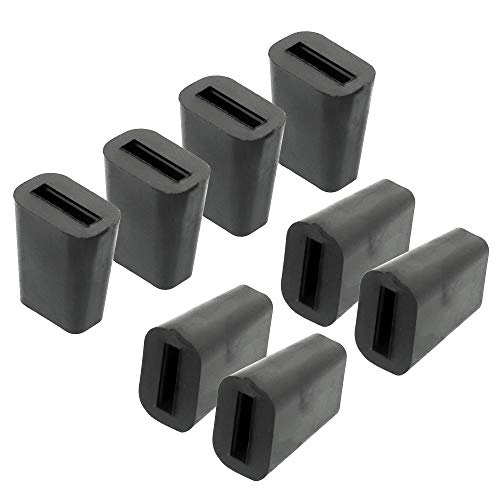 Patas de Goma LQS para Soporte de Fregadero 8 Unidades