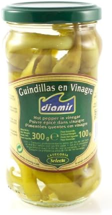 Diamir Green (Basque) Chilies in Vinegar 300 g