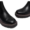 Athlefit Women's Chelsea Boots Platform Chunky Heel Slip On Elastic Lug Sole Ankle Booties