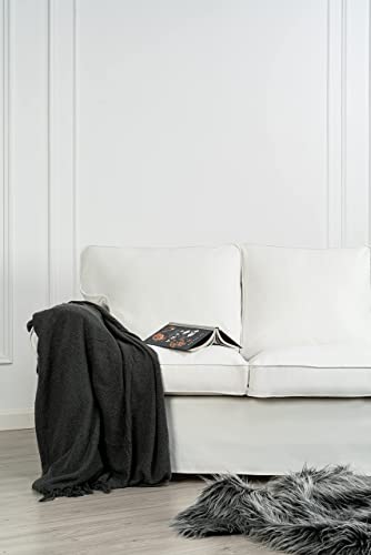 Masters Of Covers Cotton Ektorp 3 Seat Sofa Cover Slipcover Replacement Made For The Ikea Ektorp 3 Seat Sofa Cover(Cotton White)-Does Not Fit Ektorp 3.5-Seat Sofa Not Fit Uppland Series Sofa #TOP7