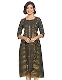 Aurelia Robe évasée à col carré 3/4 slv