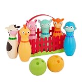  Jeu de quilles d\'animaux de la ferme Battat