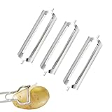 Vxcbad 3 Stücke Schäler Ersatzklingen, Sparschäler, Ersatzklingen für Flachschliff...