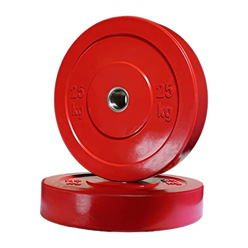 Body Maxx Color Bumper Plate, Olympic Weight Plates, Iron Rubber Coated Bumper Plates 51 MM Hole (5KG X 2 PC (10KG)) (B0C1H4LYNY) Amazon Price History, Amazon Price Tracker