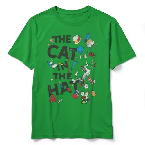 Boy's Dr. Seuss The Cat in The Hat Falling Things T-Shirt