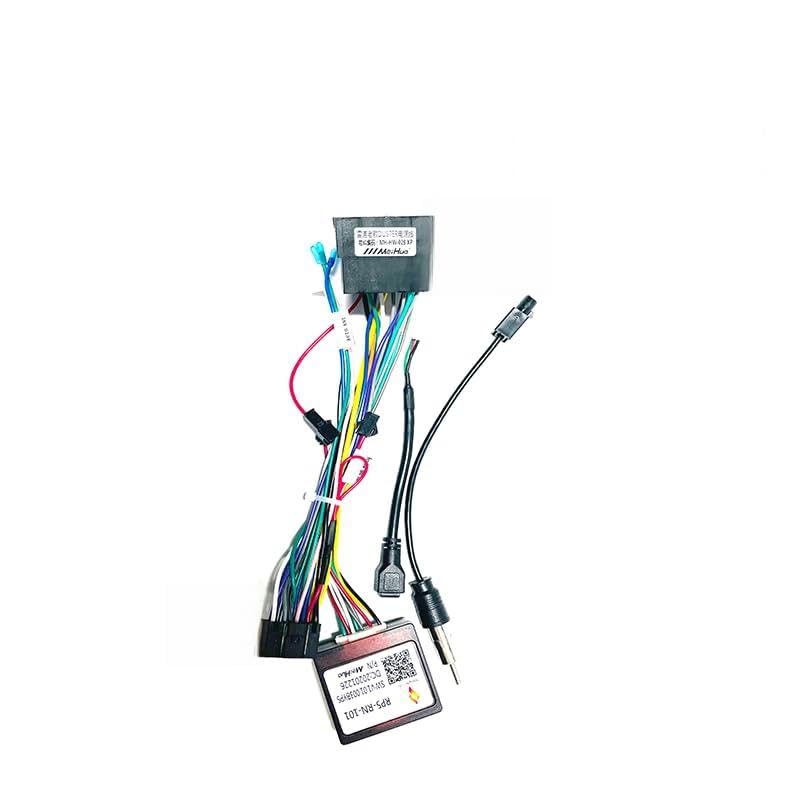 Idoing Car for Audio Android Head Unit 16PIN Power Wiring CanBus Cable for RN-SS-11A/RP5-RN-101 2015-Up for Renault Dacia Vehicles - (Color Name: RP5-RN-101 28 Duster)