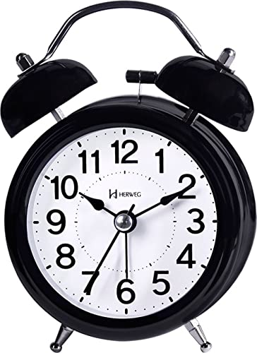 Despertador Quartz Preto