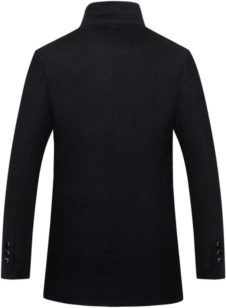 Men's Winter Coat Removable Collar and Lining Down Jacket