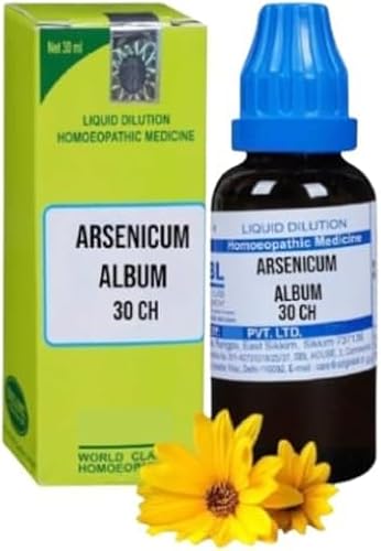 RG Pack of 3, homeopathic Arsenicum Album 30 Ch - 3.04Fl Oz / 30ml X 3
