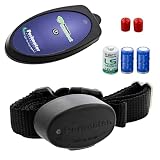 Perimeter Connect Underground Fence Dog Collar w/ 2 Batteries, Compatible w/Invisible Fence Brand Systems | Self-Programmable Replacement Containment Collar | Bluetooth App Setup