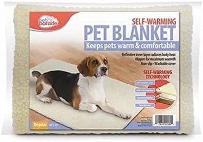 self warming dog blanket