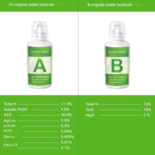 Nutriments pour hydroponique et légumes | Engrais pour plant d'intérieur | Jardin – Image 7