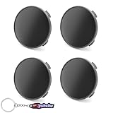 Compatibilité : cet enjoliveur est compatible avec Audi - Le diamètre extérieur est de 69 mm, le diamètre intérieur est de 56 mm. L'ajustement dépend du diamètre extérieur, la résistance dépend du diamètre intérieur et de la longueur de la pince. Veuillez comparer les dimensions avec les anciens cache-moyeux ou les données de jante mesurées avant l'achat.