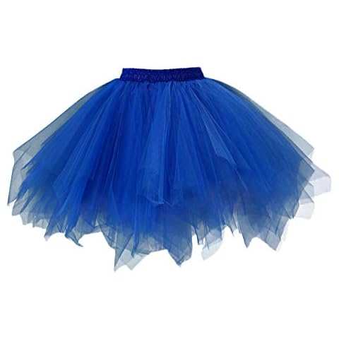 Falda de tul FEOYA azul real Cover