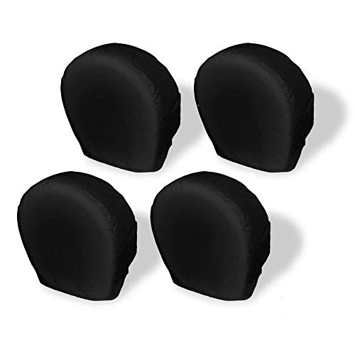 Lot De 2 Housses De Pneu Voiture/caravane - Polyester Imperméable, Protection UV, Poussière, Intempéries