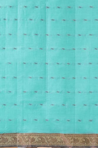 Image of Women's Traditional Bengal Tant Pure Cotton Design Border & Butta Tant Saree Without Blouse Piece