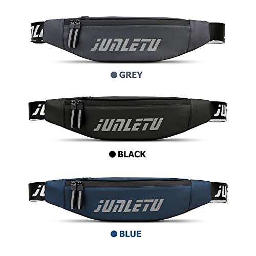Andoer Bolsa de cintura reflexiva resistente à água para esportes ao ar livre pochete casual para ho