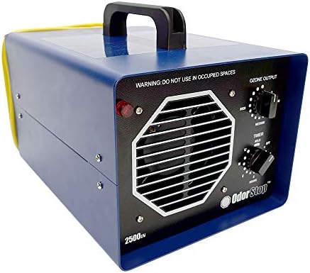OdorStop OS2500UV Professional Grade Ozone Generator Ionizer for Areas of 2500 Square Feet+, For Deodorizing and Purifying Medium Size Areas Such as Hotel Rooms, Offices, and Basements