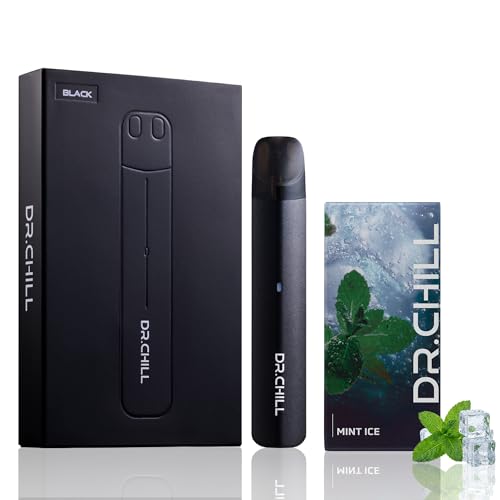 DR.CHILL�h�N�^�[�`�� �X�^�[�^�[�Z�b�g�i�{�̃f�o�C�X ��p�t���[�o�[�j �d�q�^�o�R �x�C�v vape �V�[�V�� ���� ��e�� �։� �j�R�`������ �^�[������ (�u���b�N, �~���g�A�C�X)