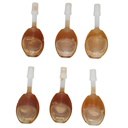 Tbest Suppositórios de glicerina de 7 ml, 6 peças, supositórios de glicerina de 7 ml, mel promovem p