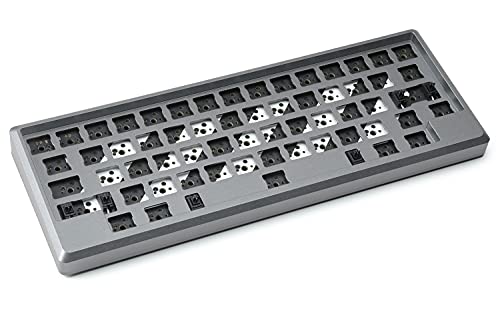 Tokyo60 �L�[�{�[�h�L�b�g V4 - HHHK-Style 60%�AHotswap Kaihua Socket �v���O���}�u��QMK�AUSB-C�ACNC�A���~�j�E���n�C�v���t�@�C���P�[�X(�X���[�g)�B