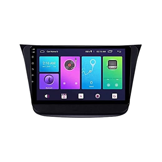 Bilradio Video Stereo-huvudenhet GPS-navigering Multimedia Player Sat Nav för Suzuki Wagon R 2018-2019 Support Bluetooth Mirror Link Map Rattkontroller, 4 Core 4G + WiFi: 1 + 32GB