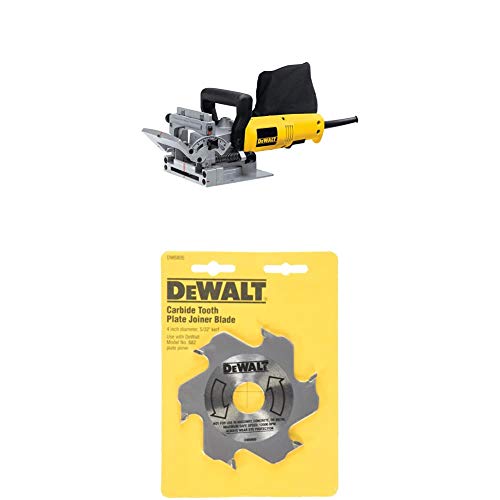 Dewalt Dw682kDEWALT Biscuit Joiner, 6.5 Amp, 10,000 RPM, Retractable 45 Degree Notch, For Depth