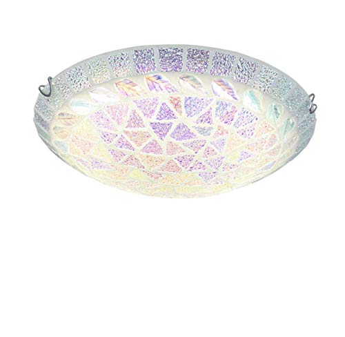 Stil Led Deckenleuchten Mediterrane Natural Shell Deckenleuchte Unterputz Leuchte Für Schlafzimmer Wohnzimmer Flur Warmlight 50cm