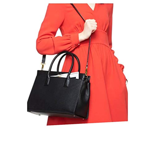 Kate Spade New York Cameron Medium Satchel Purse (Black) #TOP5