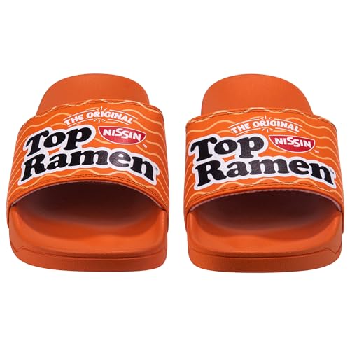 Odd Sox - Top Ramen Slides -Soft Slip-On Sandals–Unisex Comfort House Slippers - Casual Indoor/Outdoor Use3