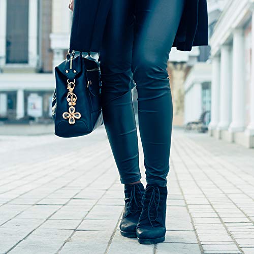 1 unidade chaveiros decoração de trevo de quatro folhas decoração de bolsa pingente chaveiro trevo