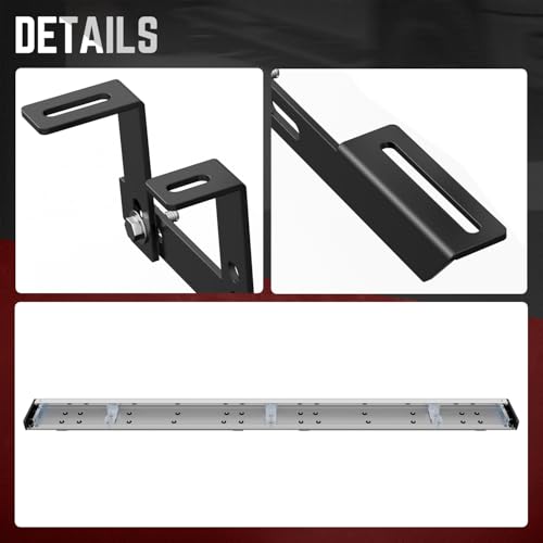 Estribos laterales 6.5" DNA Motor para Chrysler Pacifica miniatura 7