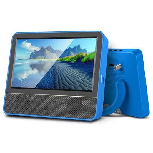 Mini TV 7'' IPS 1080p com ATSC