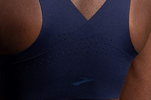 Brooks Dare Zip Women’s Run Bra For High Impact Running, Workouts And Sports With Maximum Support - Navy - 32C/D #TOP6